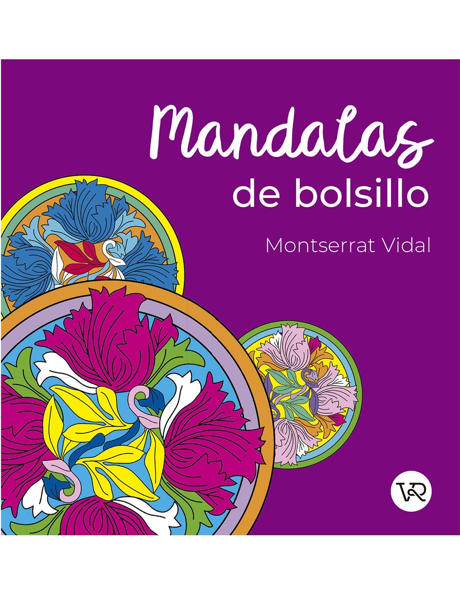 Mandalas de bolsillo 4 puntillado 2RV de Montserrat Vidal