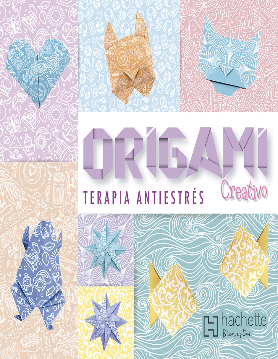 Libro Origami creativo/terapia antiestrés de Ediciones Larousse