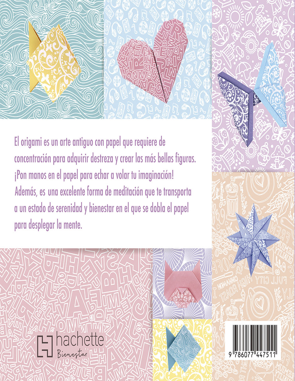 Libro Origami creativo/terapia antiestrés de Ediciones Larousse 2