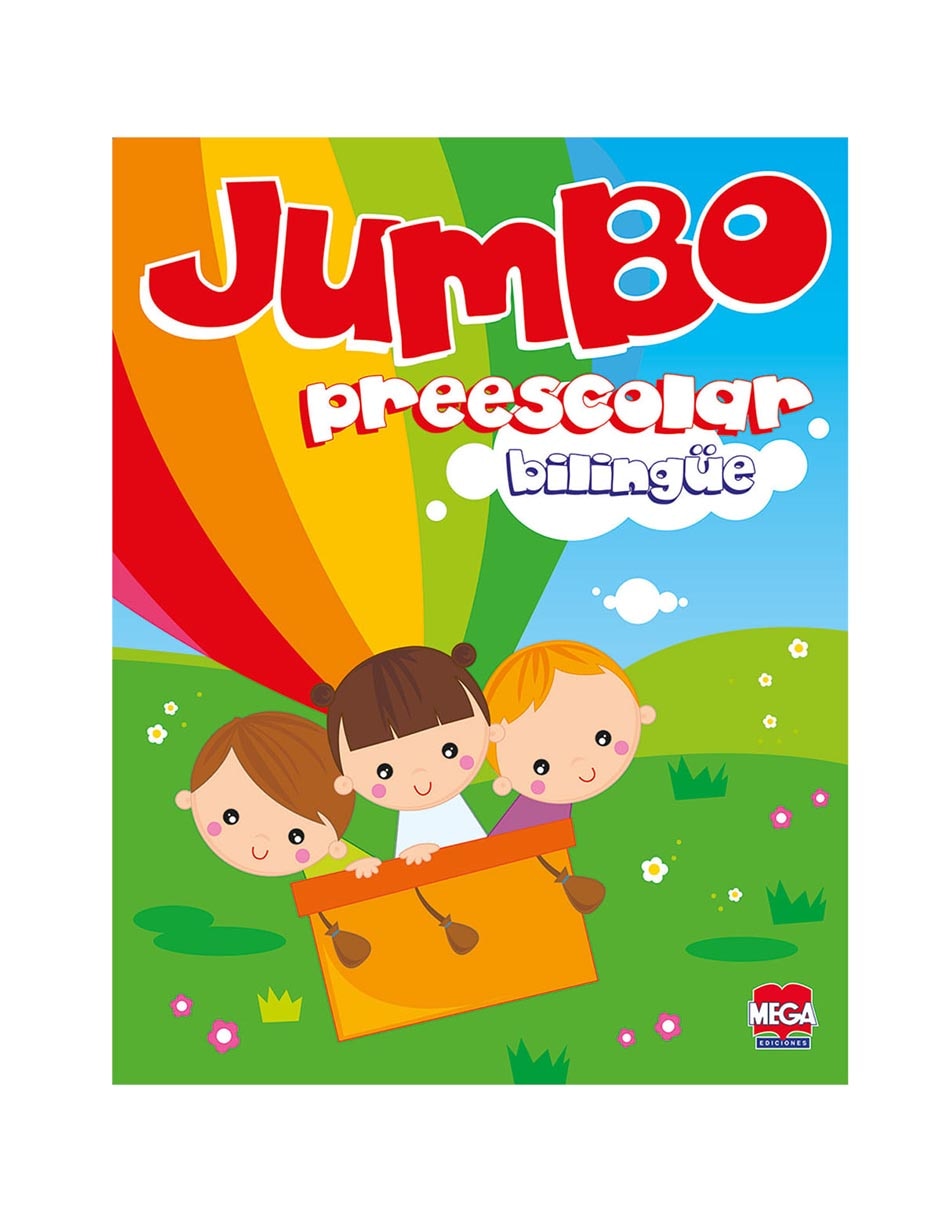 Libro Jumbo Preescolar Bilingüe de Navona