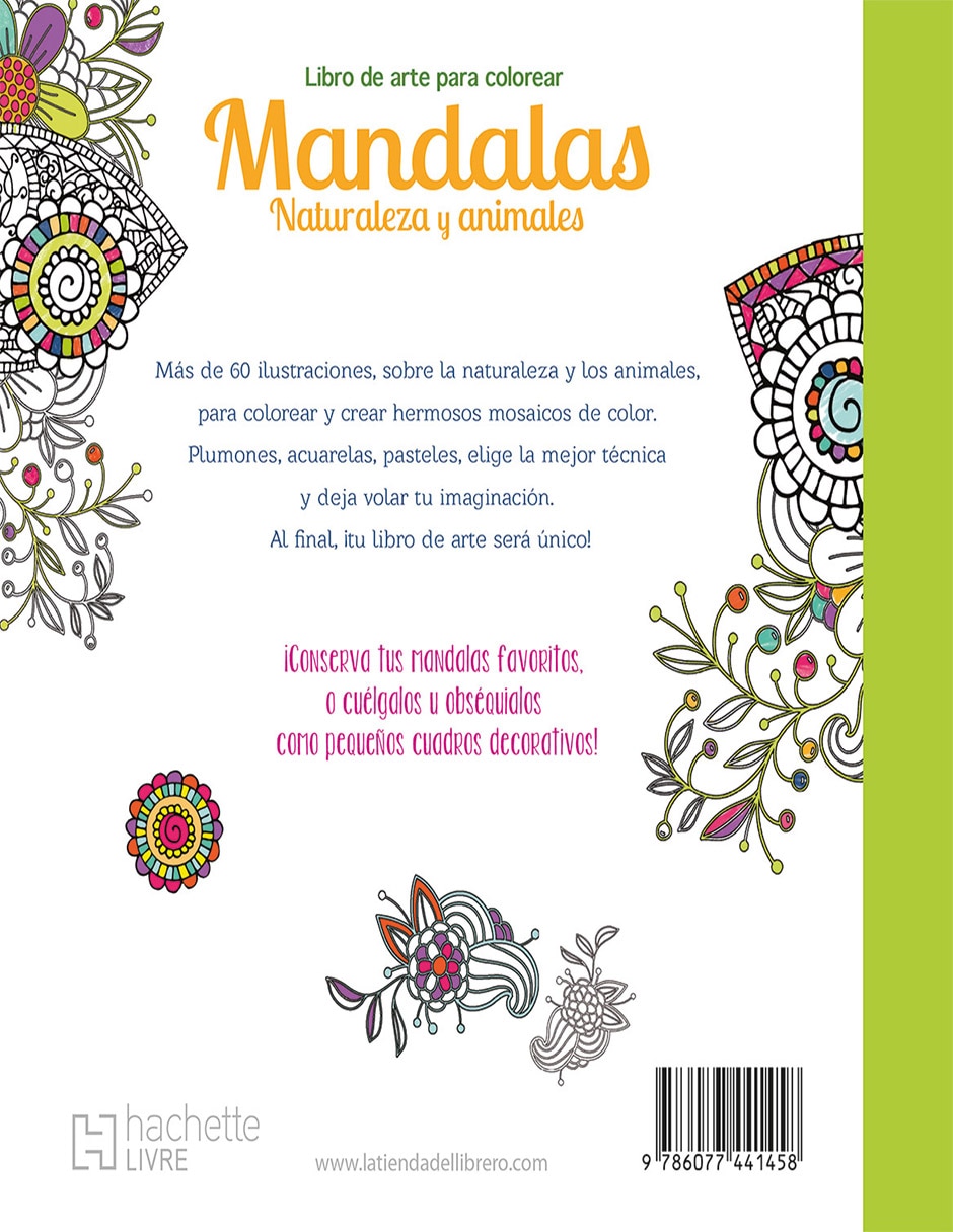 Libro Mandalas naturaleza y animales 2