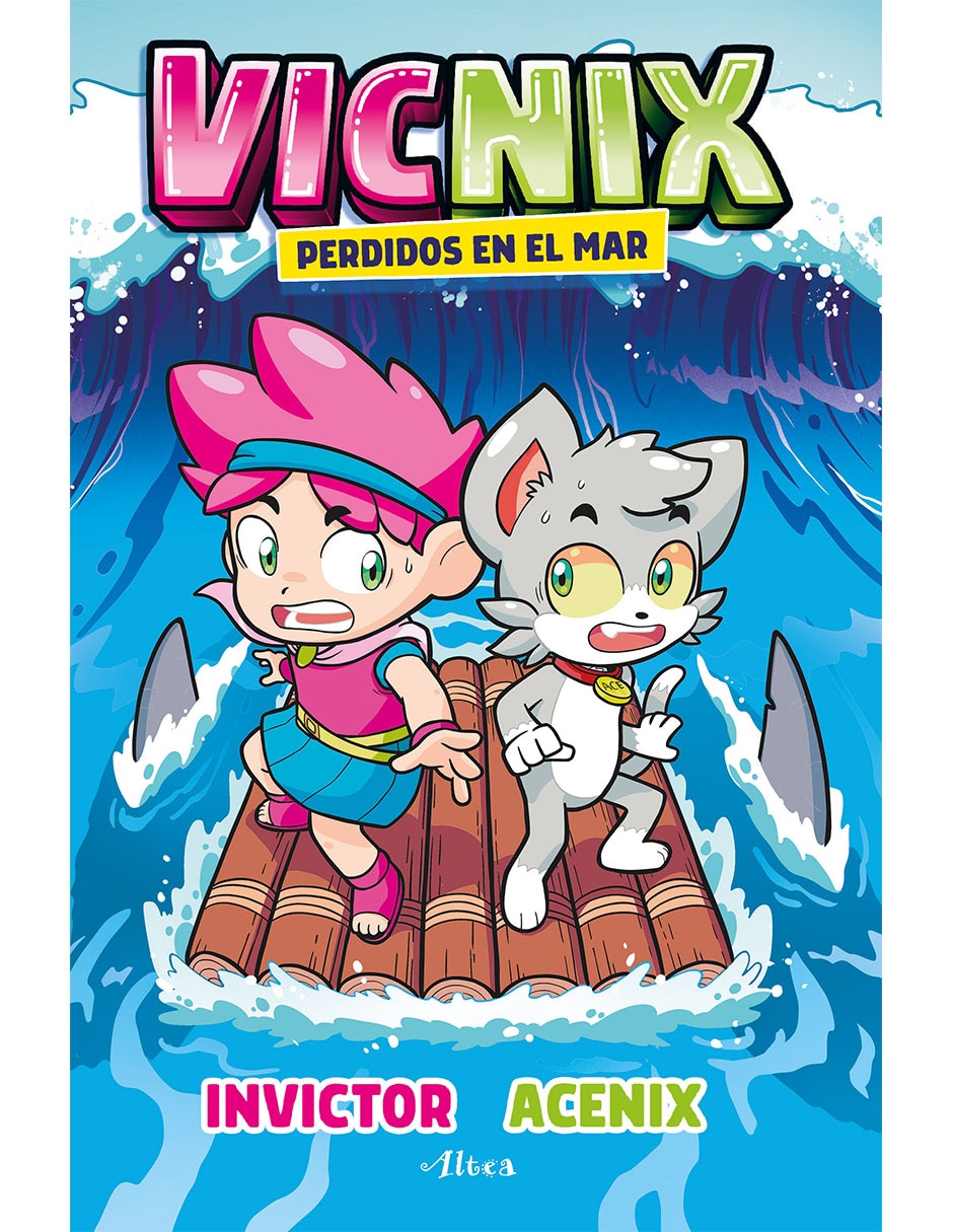 Libro Vicnix: Perdidos en el mar de Invictor y Acenix de Invictor y Acenix
