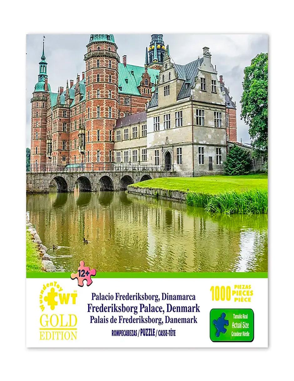 Rompecabezas 1,000 Pzs, Palacio Frederiksborg, Dinamarca Rompecabezas 1,000 Pzs, Palacio Frederiksborg, Dinamarca