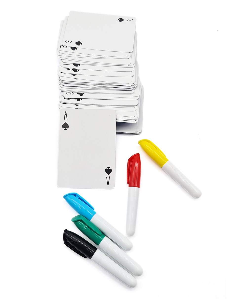 Juego de poker dibuja tus propias cartas 2