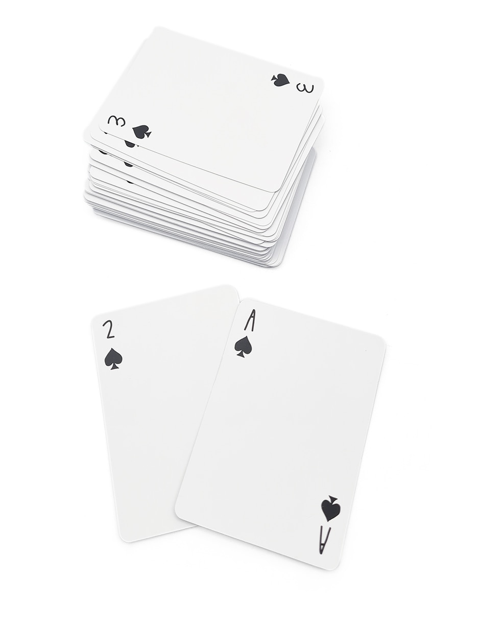 Juego de poker dibuja tus propias cartas 3