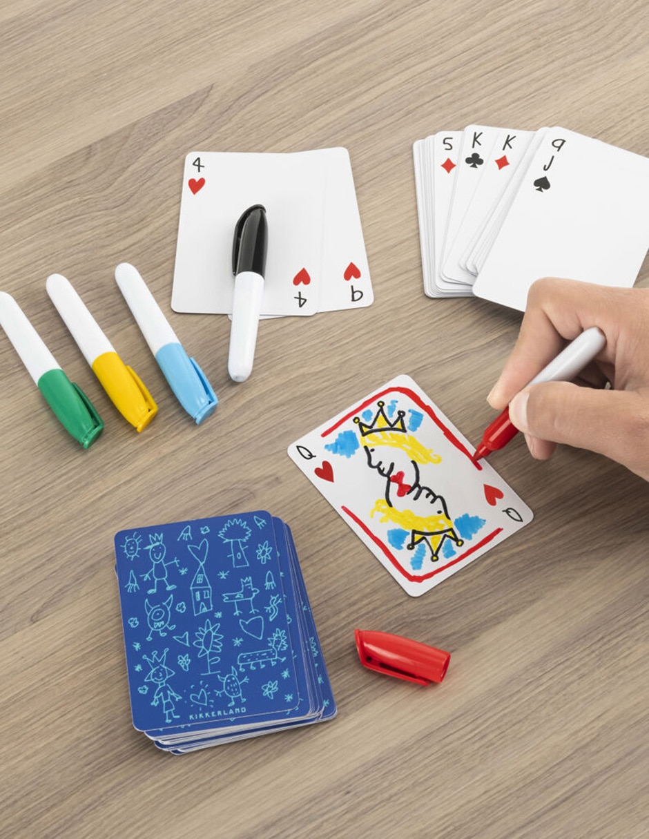 Juego de poker dibuja tus propias cartas 5