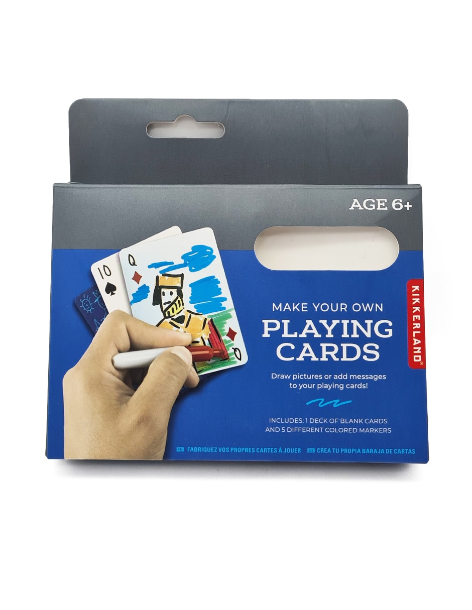 Juego de poker dibuja tus propias cartas 6