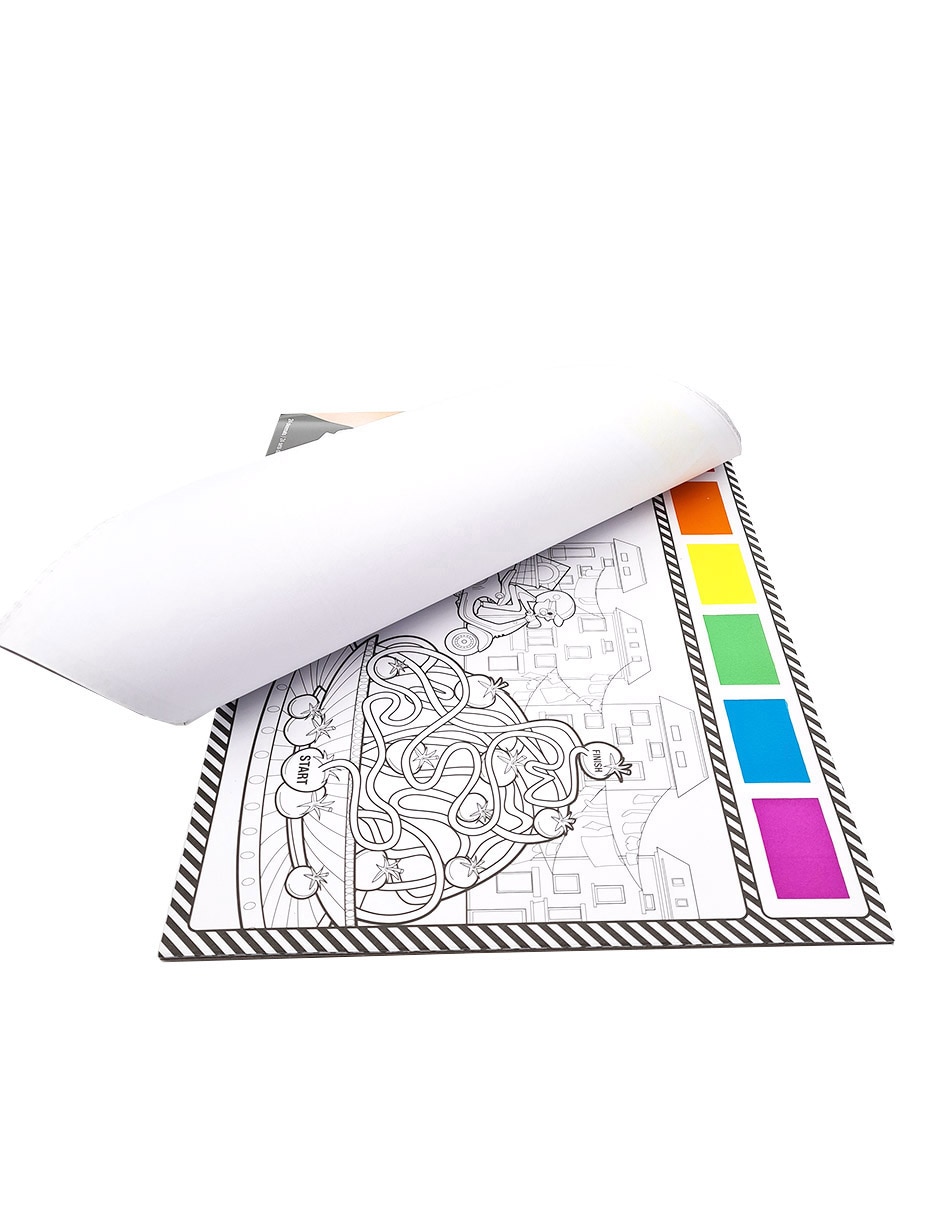 Postales Con Acuarelas 25 Paginas juego armable infantil unisex 6
