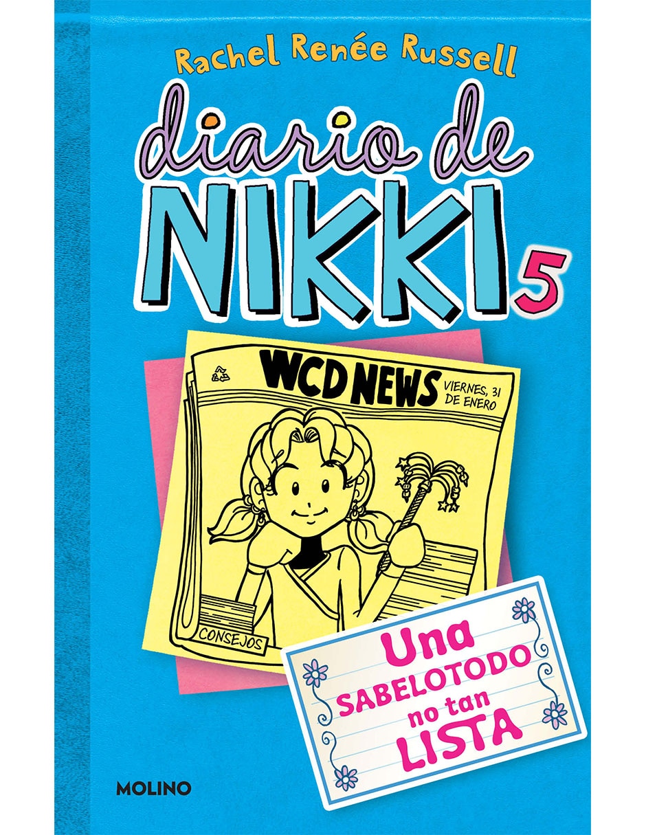 Libro Diario de nikki 5: una sabelotodo no tan lista de Rachel Renée Russell de Rachel Renée Russell