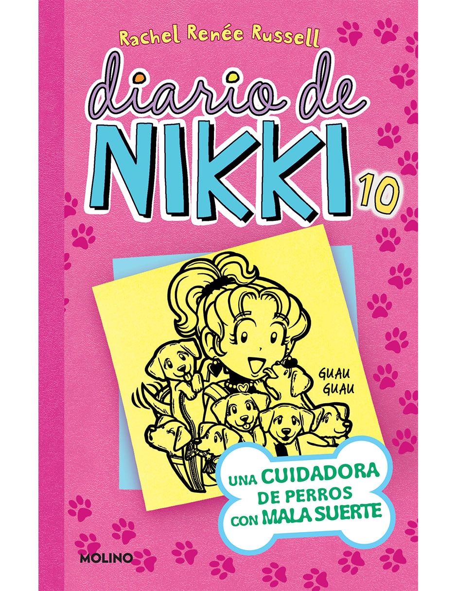Libro Diario de nikki 10: una cuidadora de perros con mala pata de Rachel renee russell de Rachel renee russell