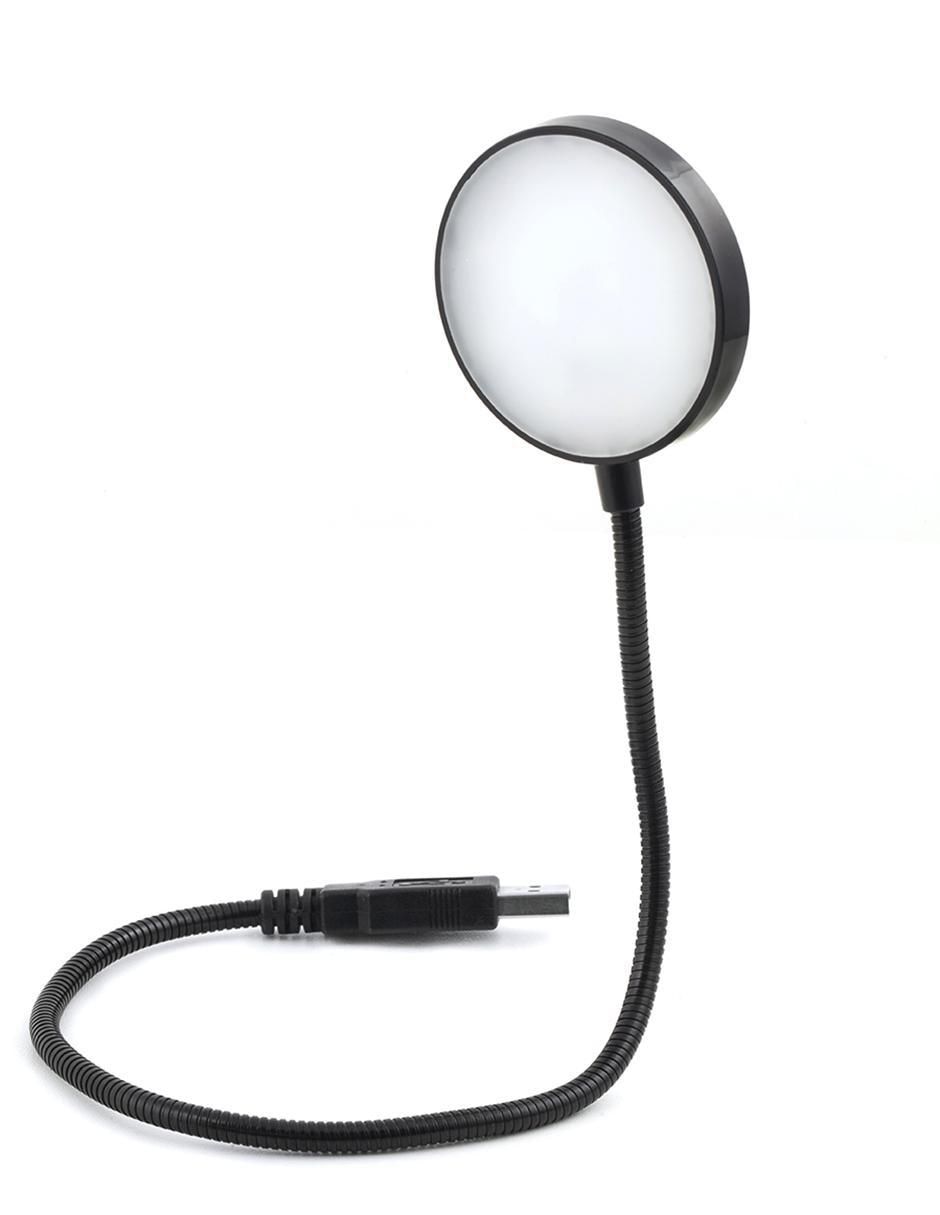 Lámpara USB de acero