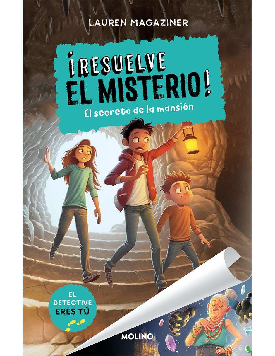 Libro Resuelve el misterio 1. el secreto de la mansión de Lauren Magaziner