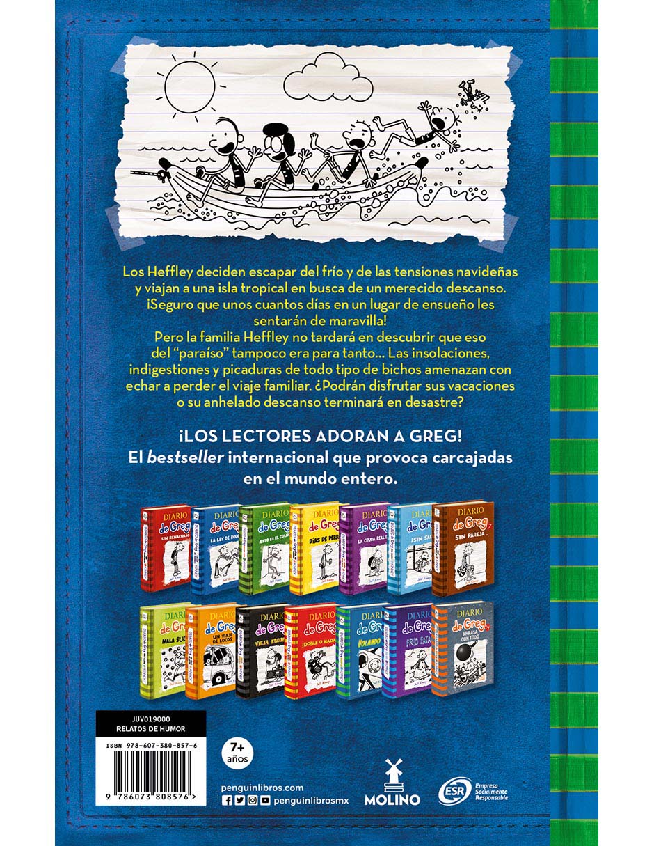 Libro Diario de greg 12: volando voy de Jeff Kinney 2