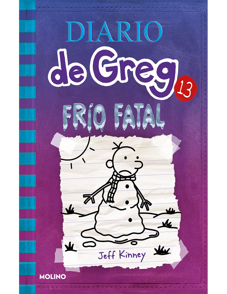 Libro Diario de greg 13: frío fatal de Jeff Kinney