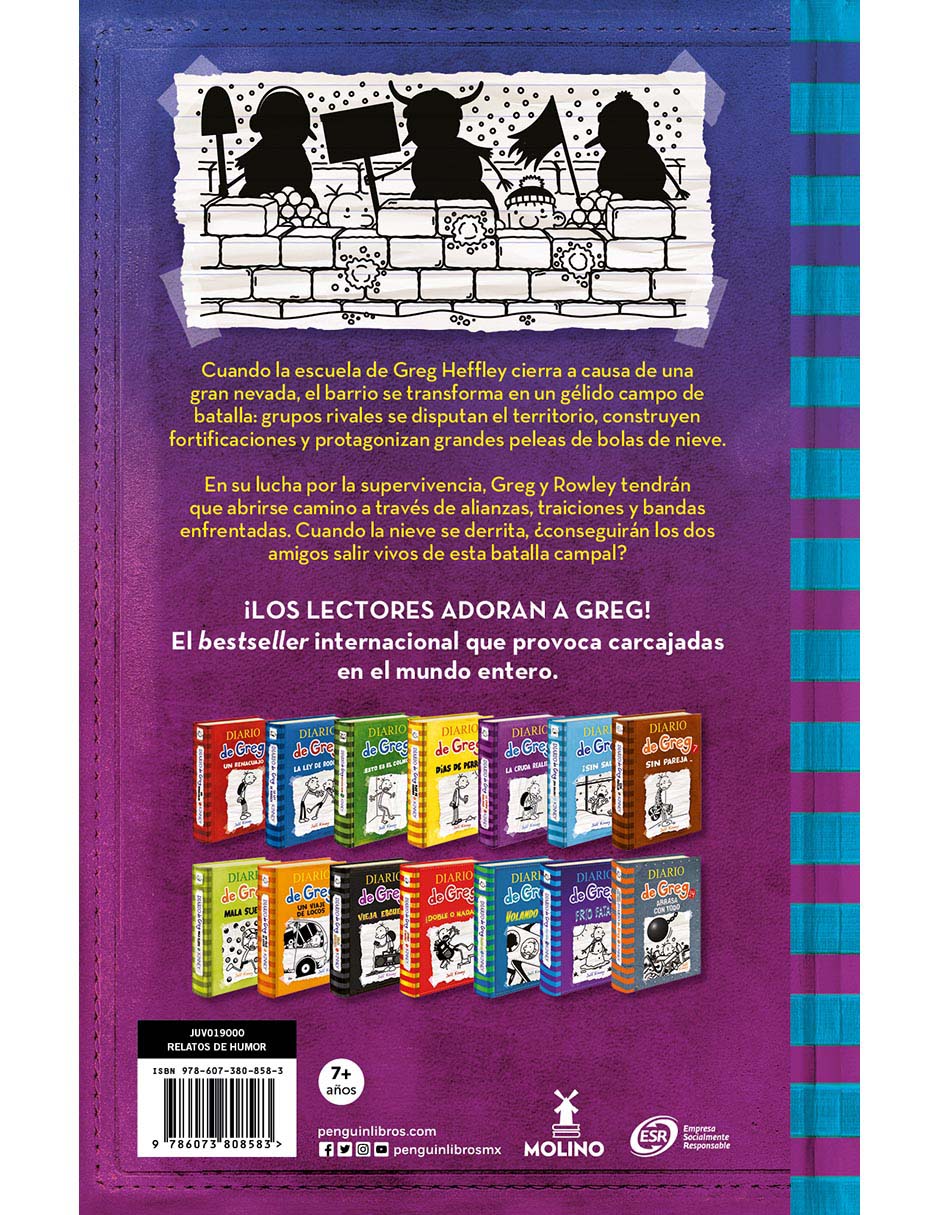 Libro Diario de greg 13: frío fatal de Jeff Kinney 2