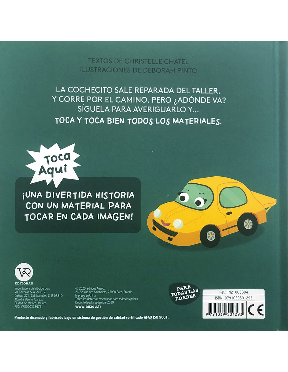 Libro Toca Aquí ¡En Camino! de Auzou de Auzou 2