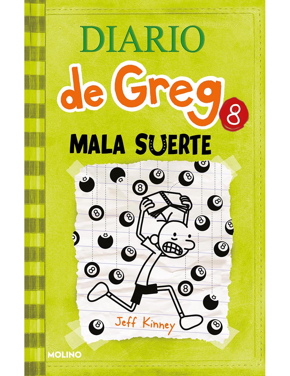 Libro Diario de greg 8: mala suerte de Jeff Kinney