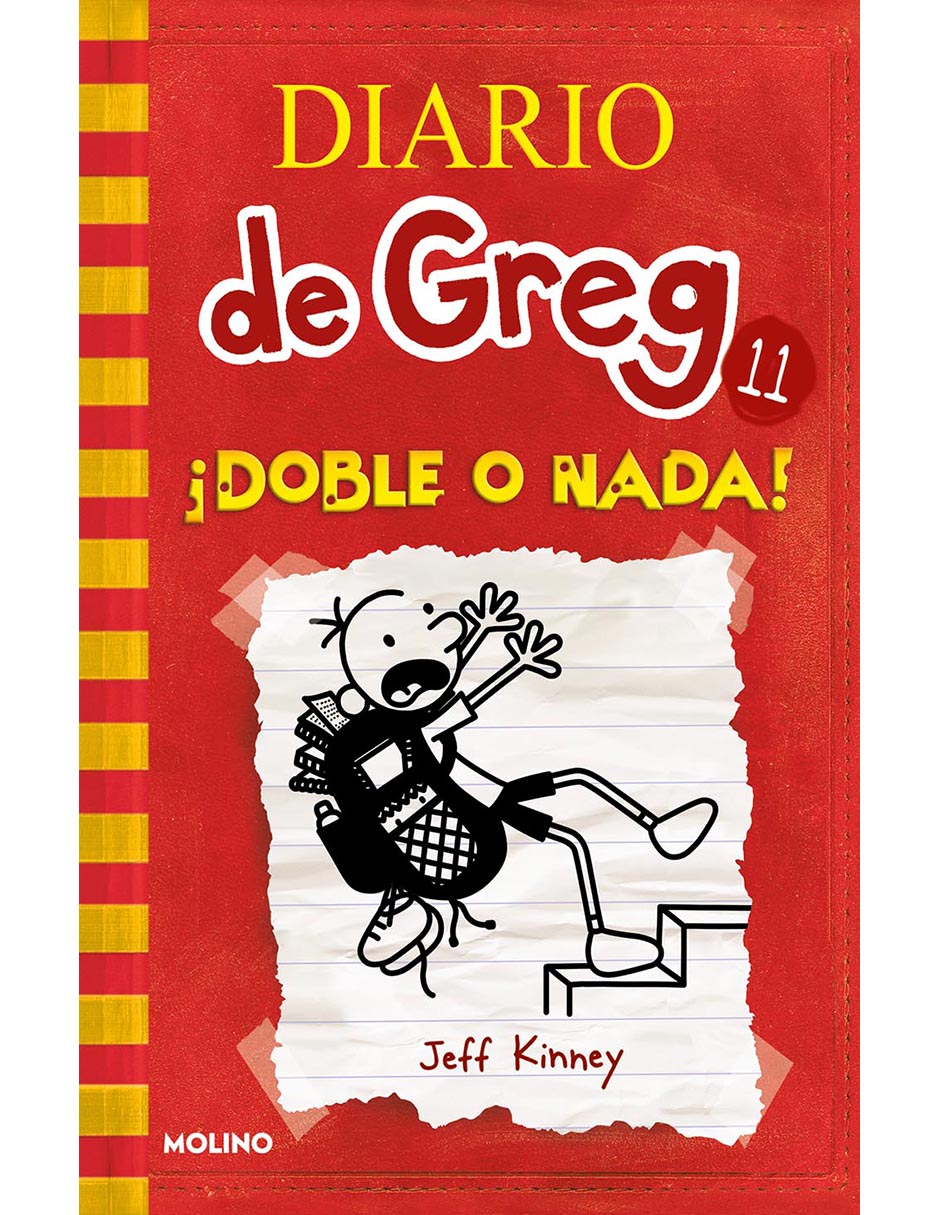 Libro Diario de greg 11: doble o nada de Jeff Kinney Libro Diario de greg 11: doble o nada de Jeff Kinney