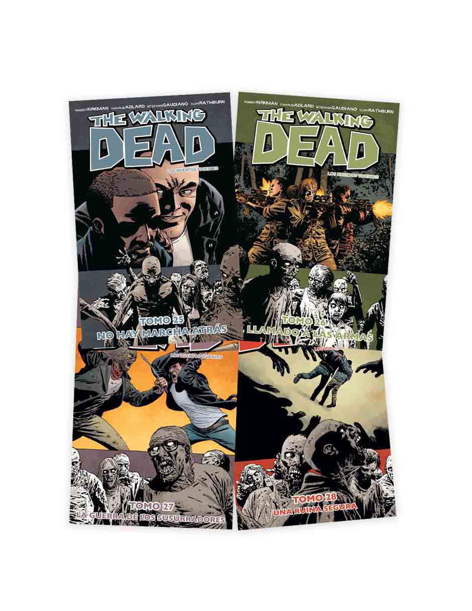 Revista Paquete The Walking Dead 25 Al 28 3