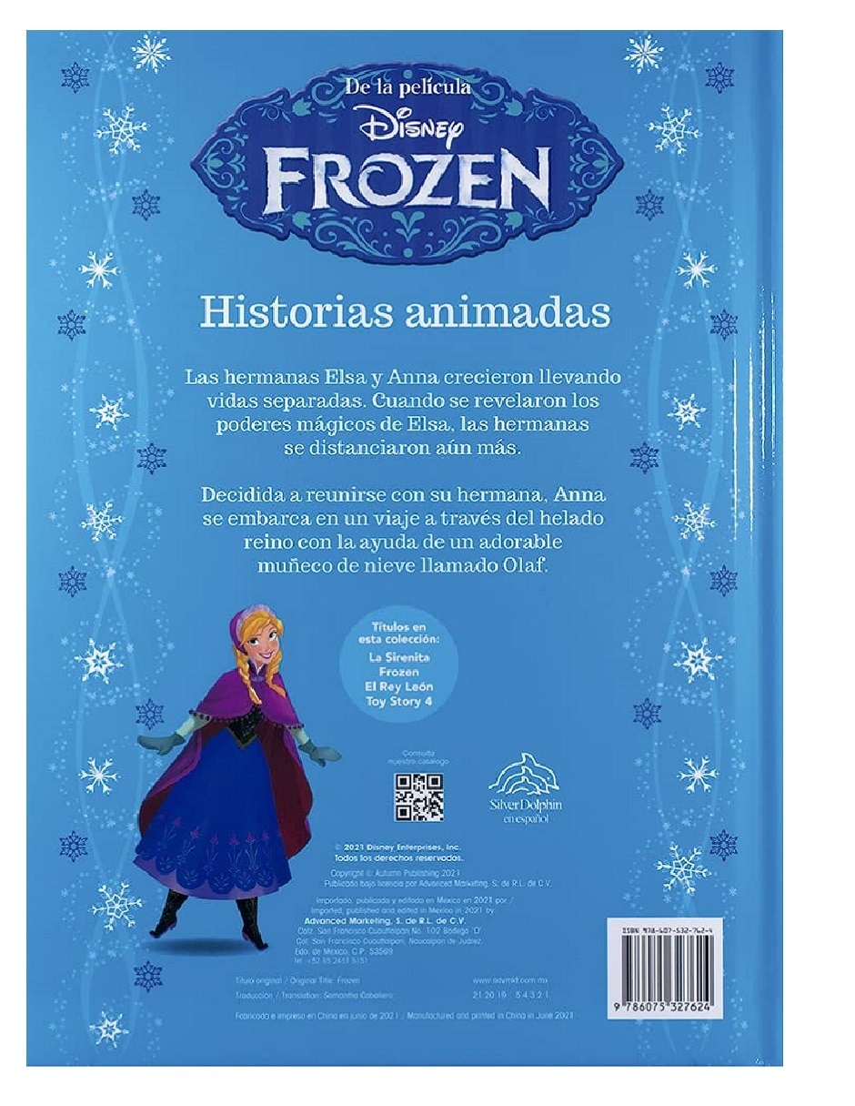 Libro Frozen de Varios 2