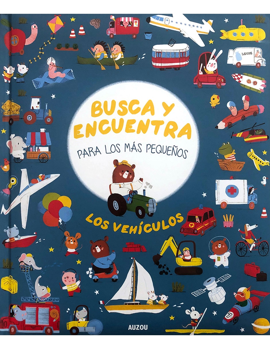 Libro Busca y encuentra vehiculos de Auzou