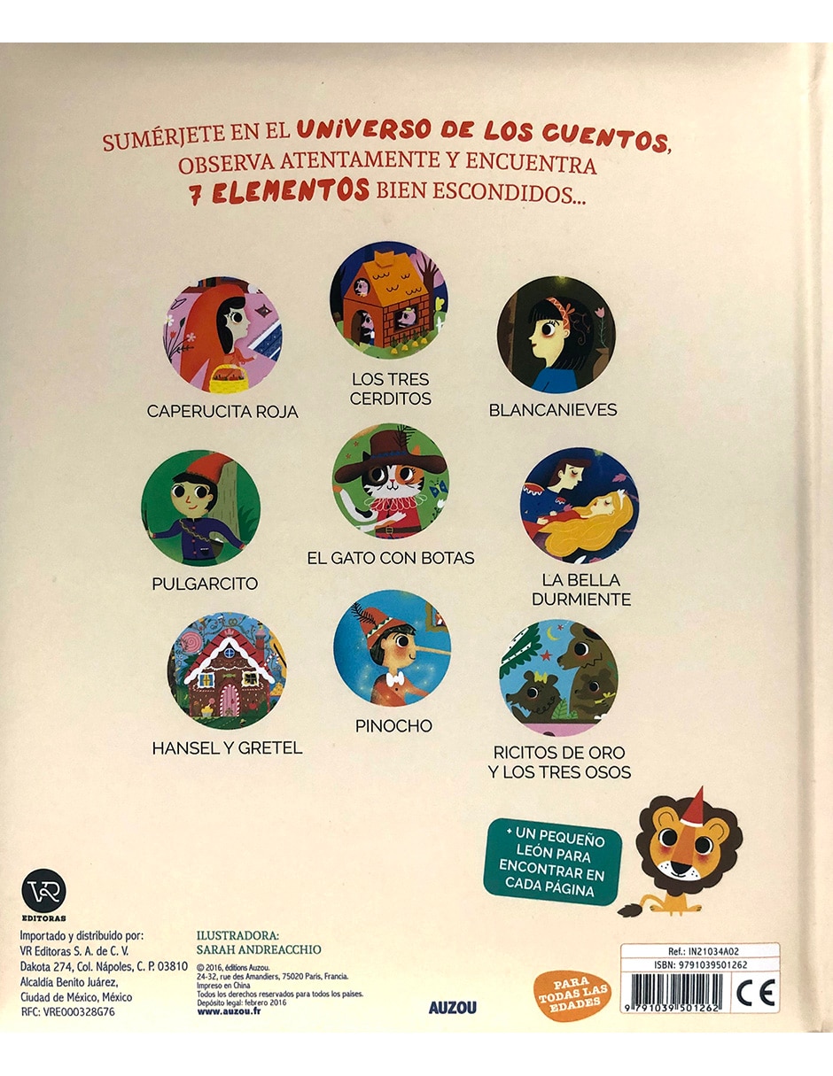 Libro Busca y encuentra en los cuentos de Auzou de Auzou 2