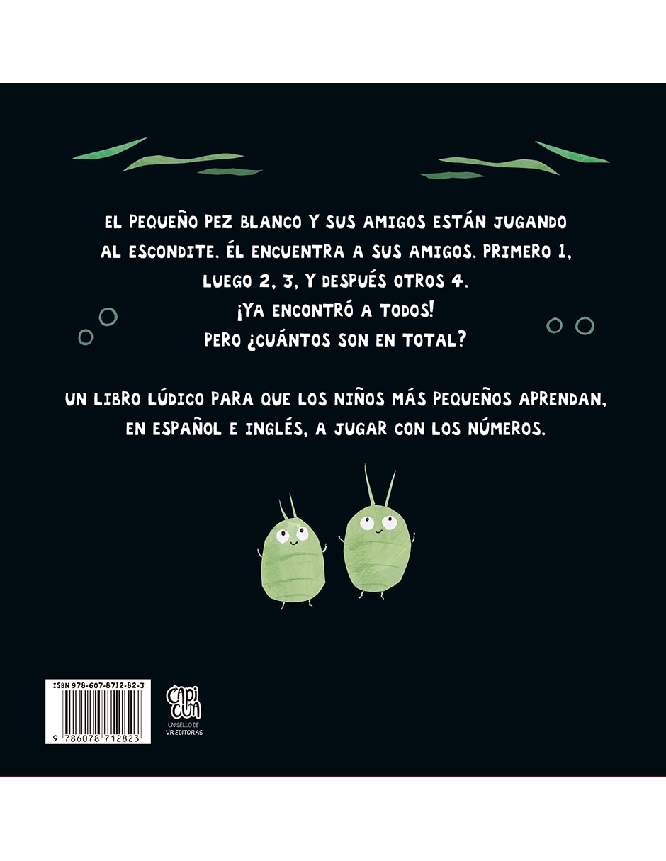 Libro Pequeño pez blanco cuenta hasta 11 de Genechten Guido Van 2
