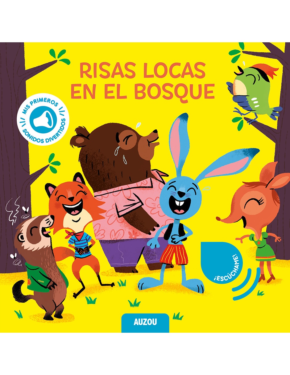 Libro Risas locas en el bosque de Auzou