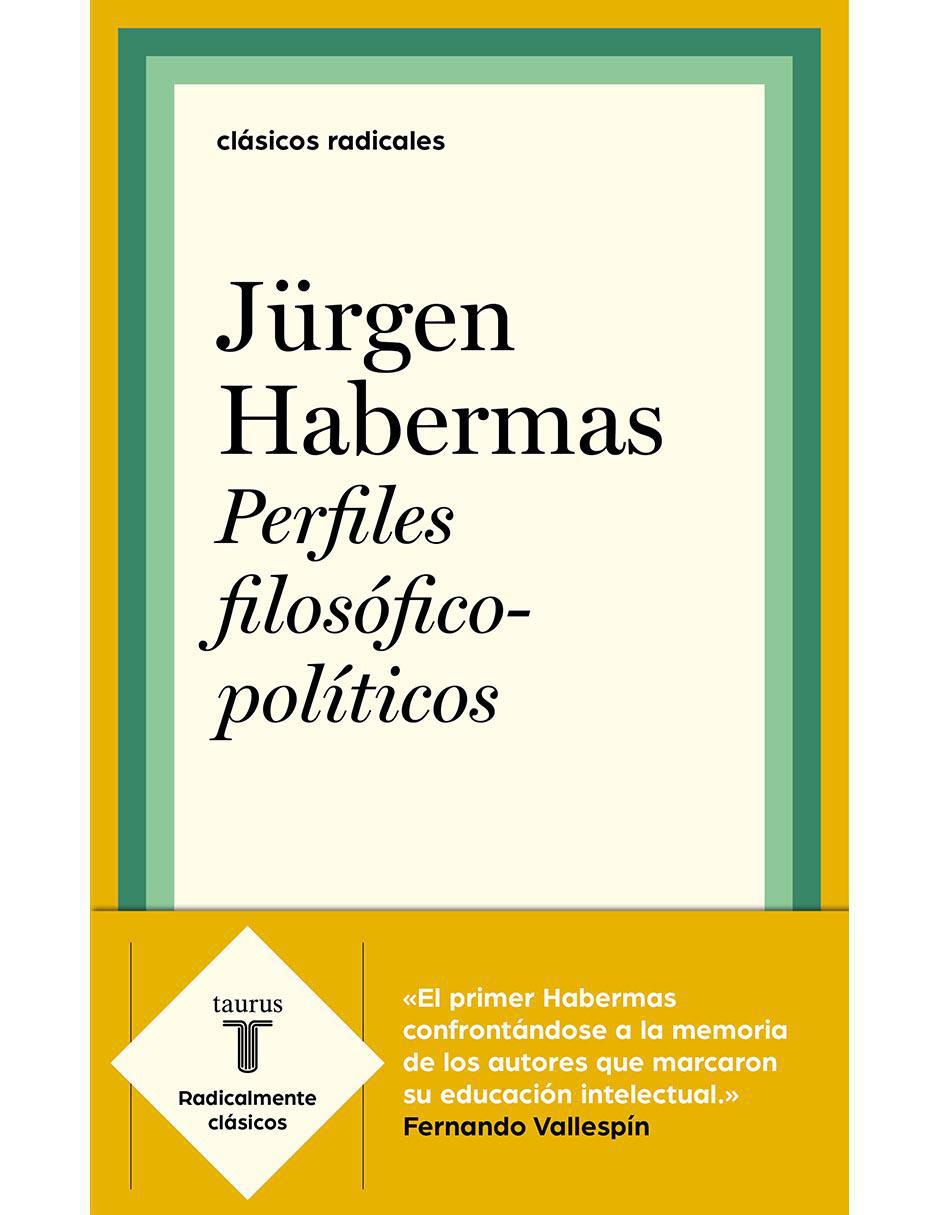Libro Perfiles filosóficopolíticos de Jürgen Habermas