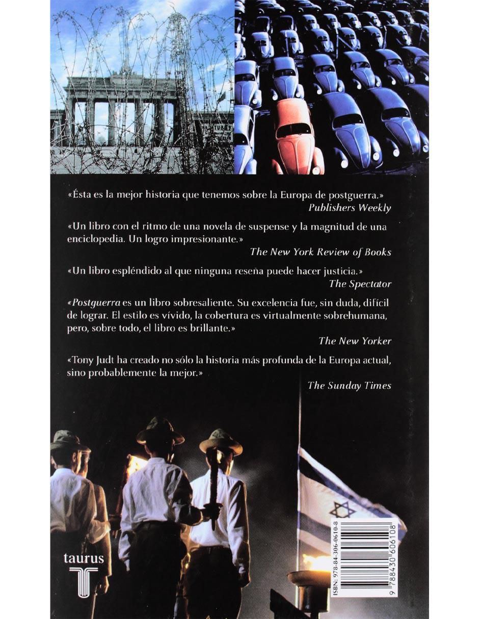 Libro Postguerra de Tony Judt 2