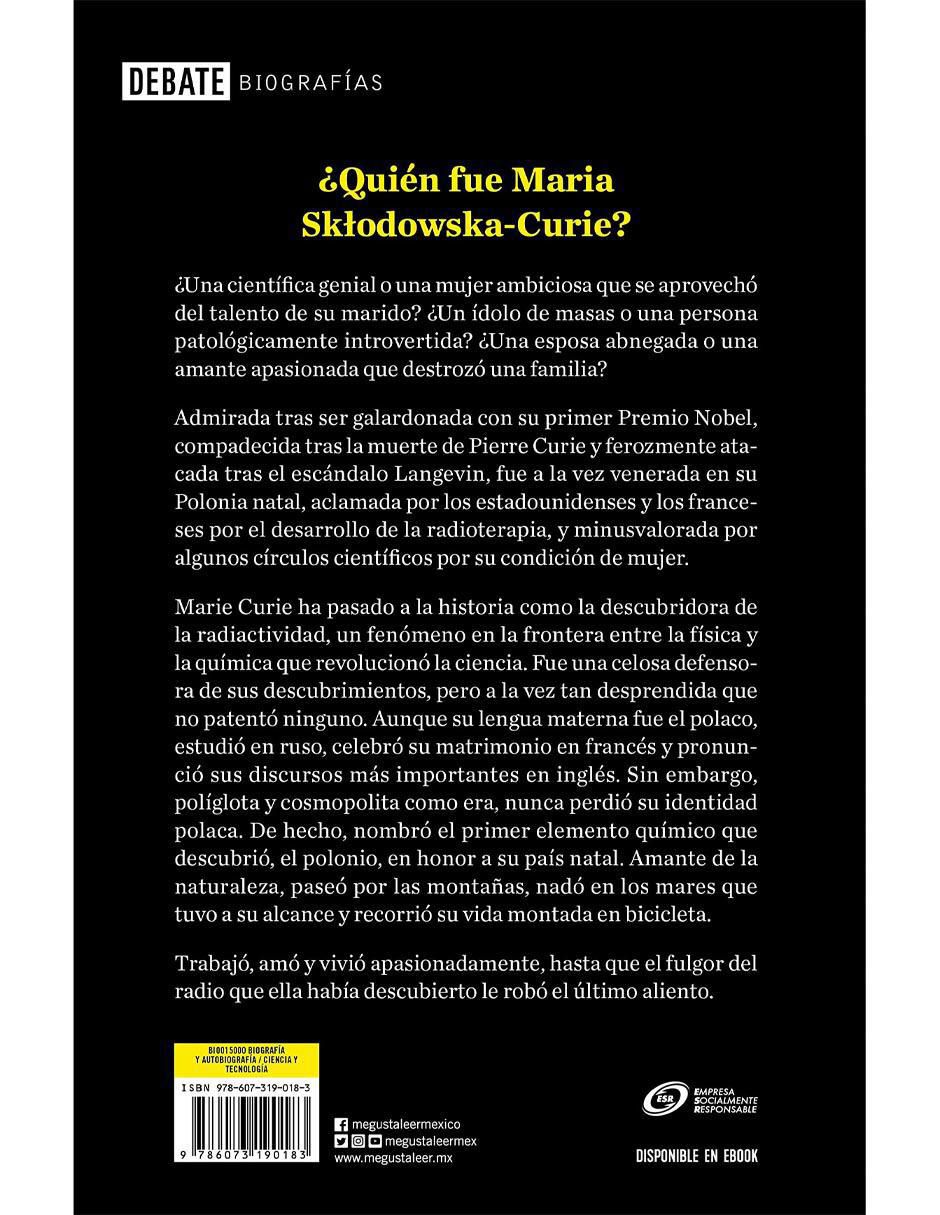 Libro Marie Curie de Adela Munoz Páez 2