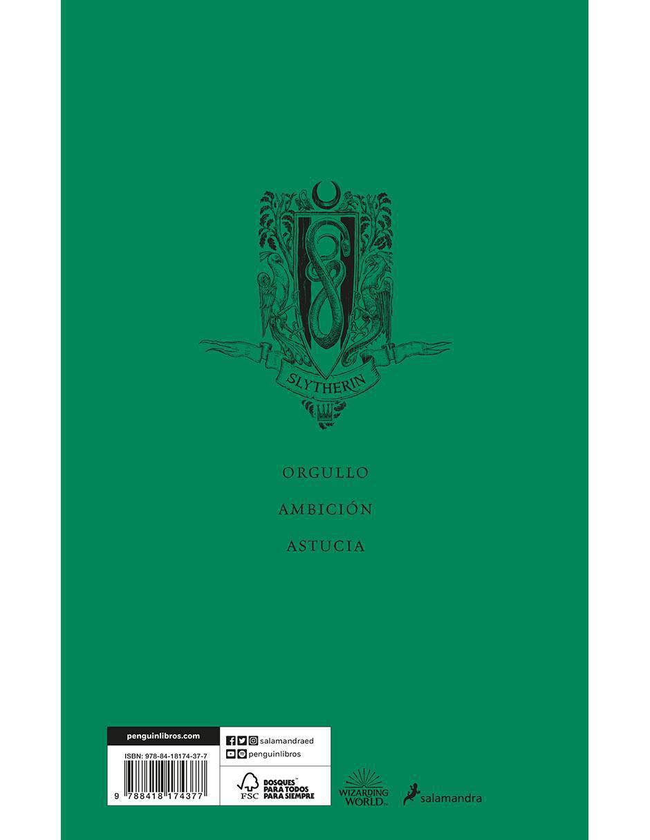 Libro Harry Potter y el cáliz de fuego (edición Slytherin del 20º aniversario) de J.K. Rowling 2