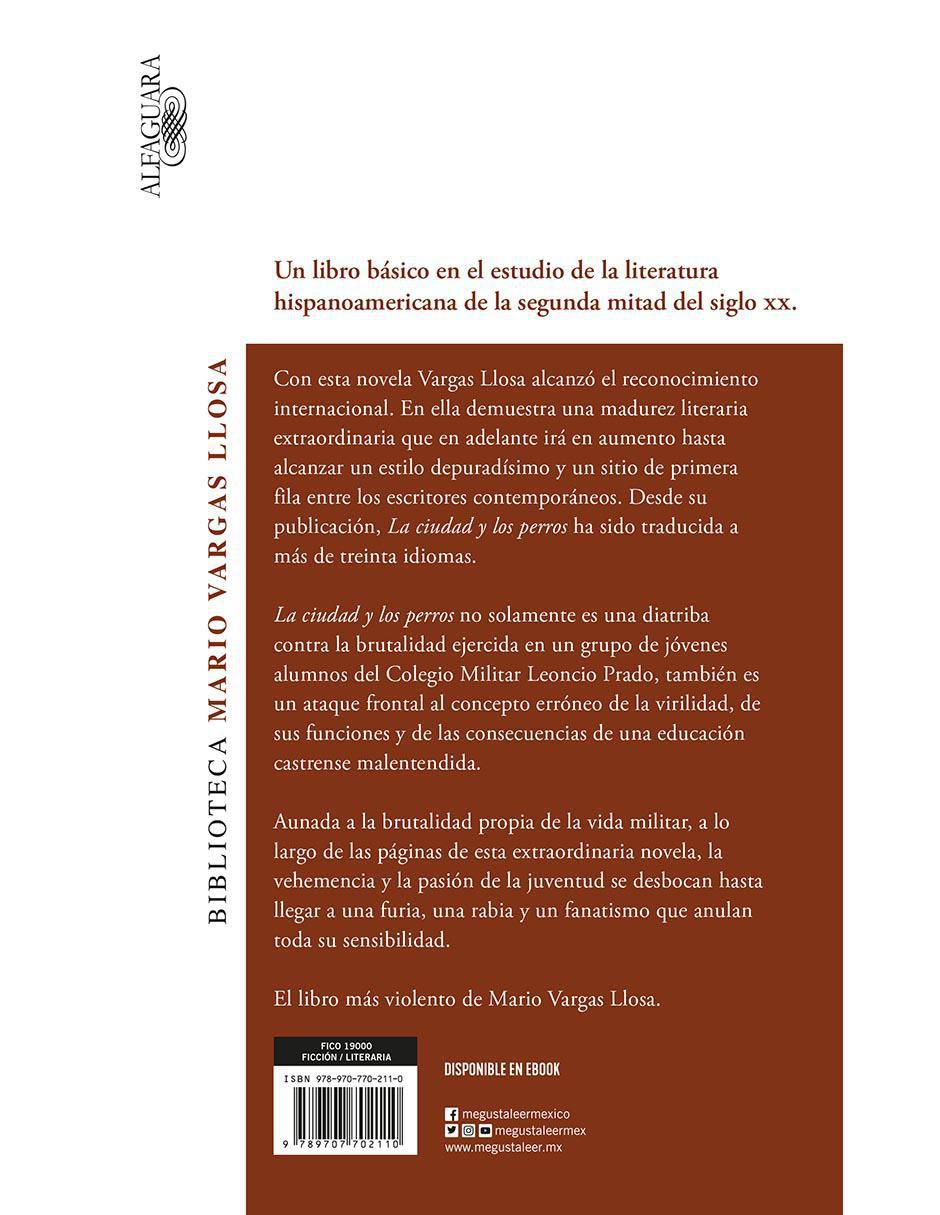 Libro La ciudad y los perros de Mario Vargas Llosa 2