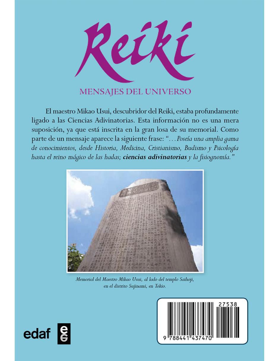 Libro Reiki. Mensajes del Universo de Johnny de Carli 2