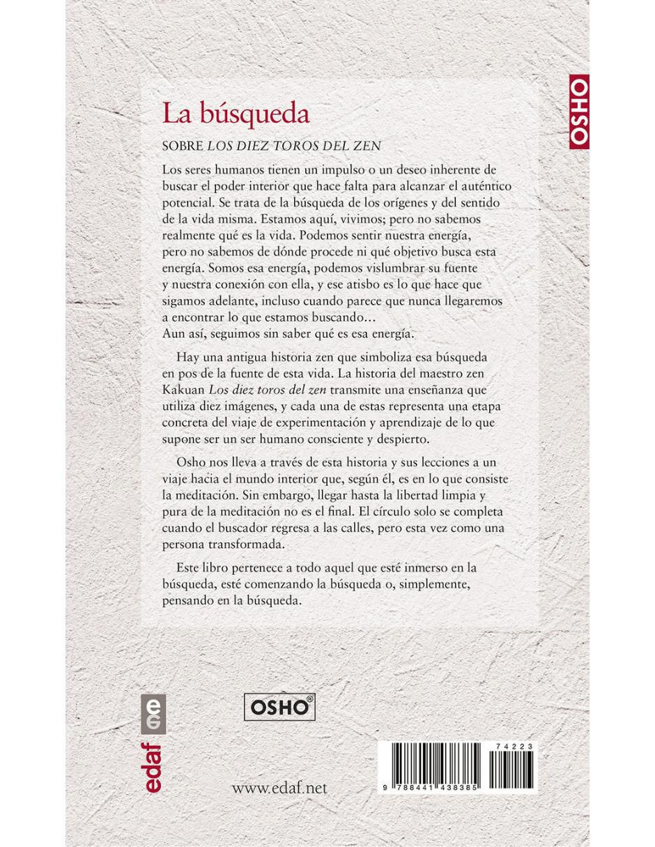 Libro La búsqueda de Osho 2