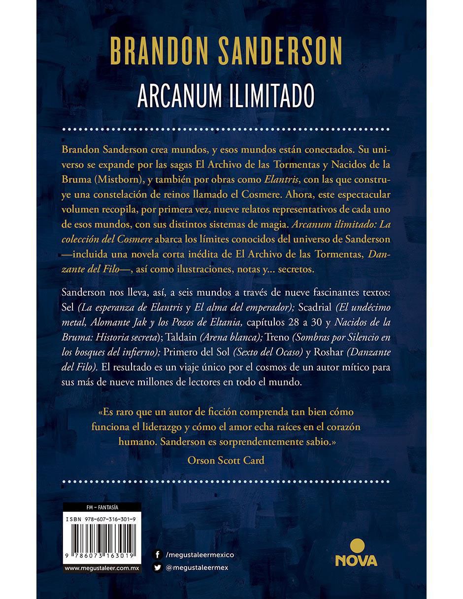 Libro Arcanum ilimitado de Brandon Sanderson 2