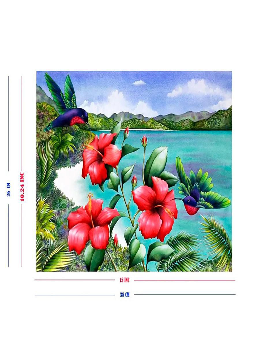 Rompecabezas Flor Hibiscus 6