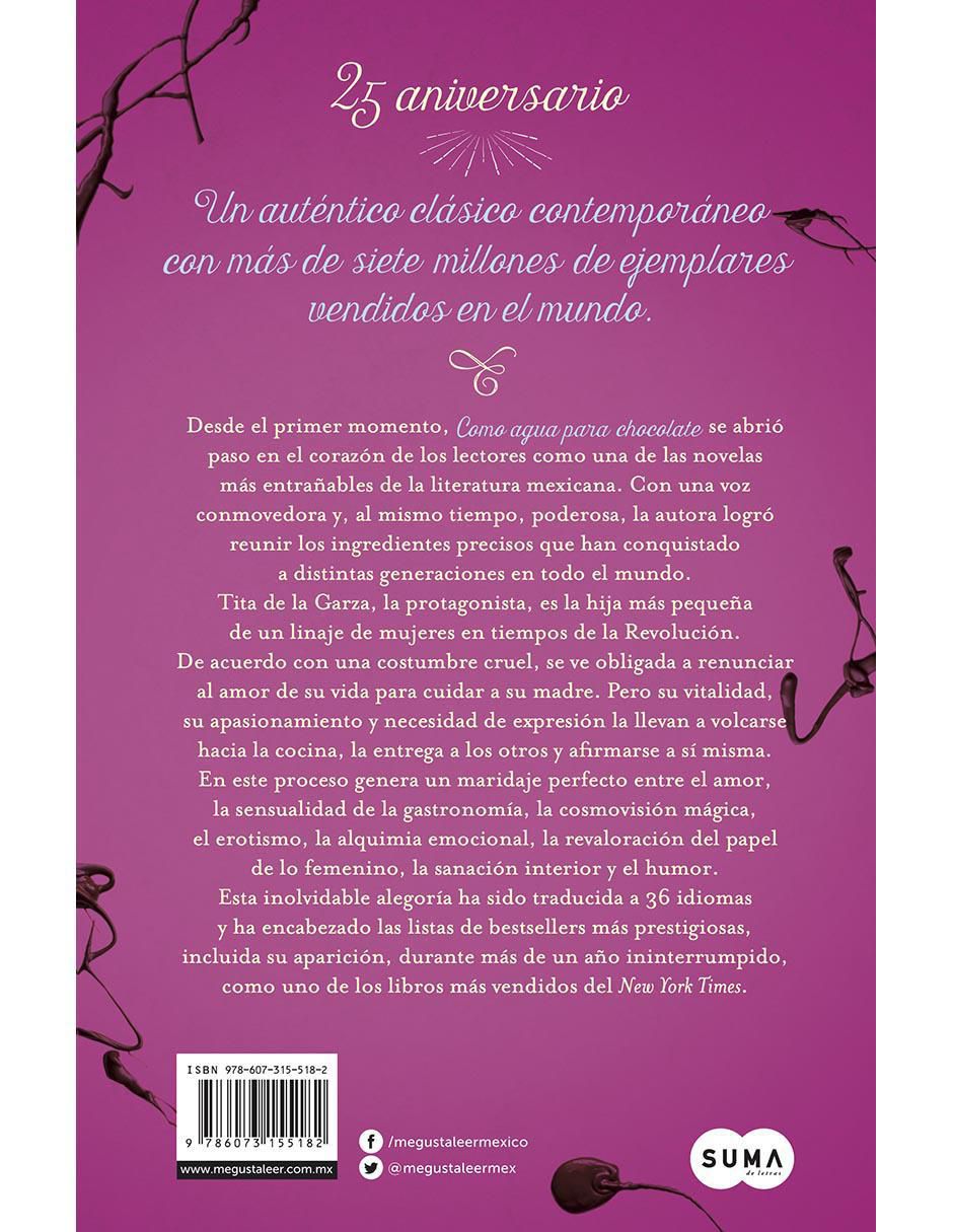 Libro Como agua para chocolate de Laura Esquivel 2