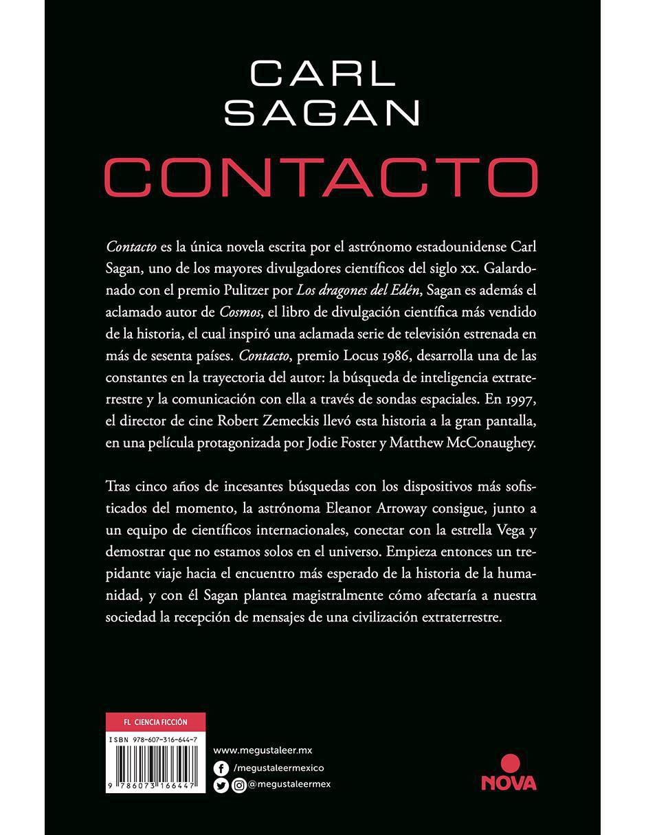 Libro Contacto de Carl Sagan 2