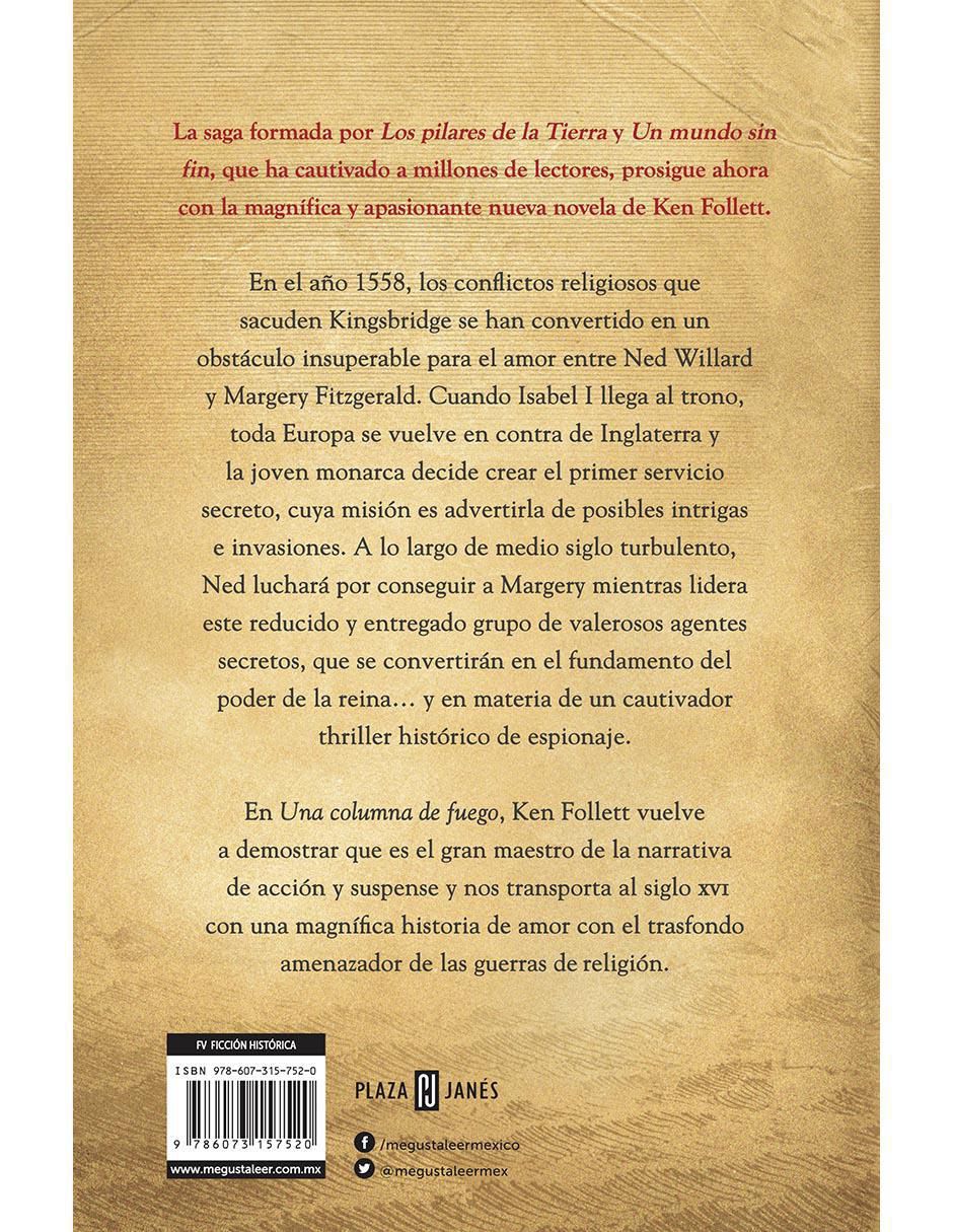 Libro Una columna de fuego de Ken Follett 2