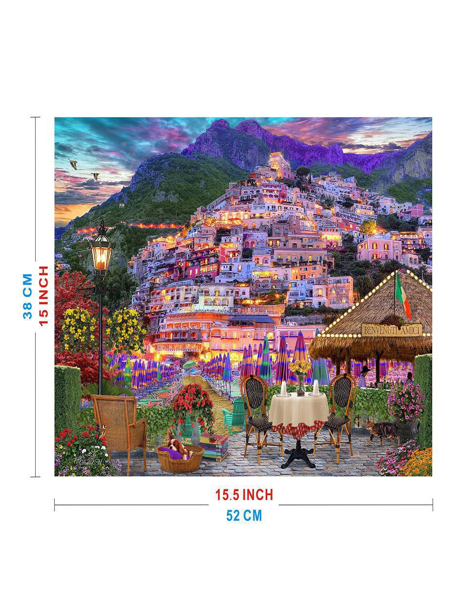 Rompecabezas Costa Amalfi, Italia 500 piezas 5