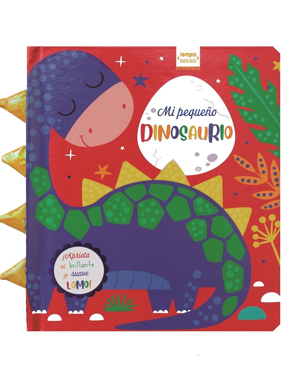 Libro Lomos divertidos mi pequeño dinosaurio de Varios Libro Lomos divertidos mi pequeño dinosaurio de Varios