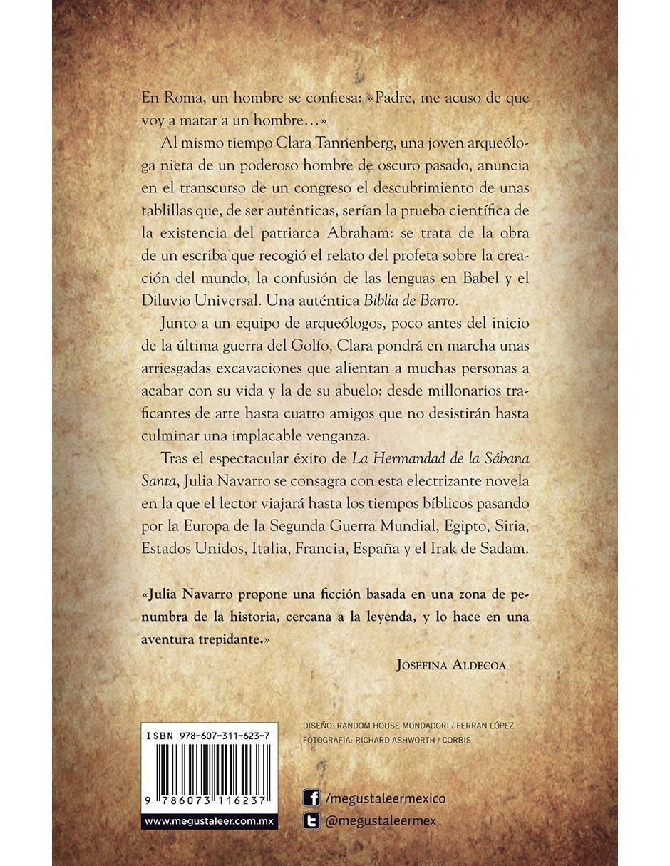 Libro La Biblia de Barro de Julia Navarro 2