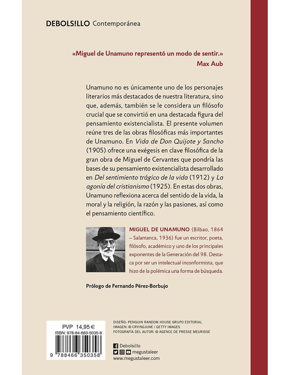 Libro Del sentimiento trágico de la vida y otros ensayos de Miguel de Unamuno 2