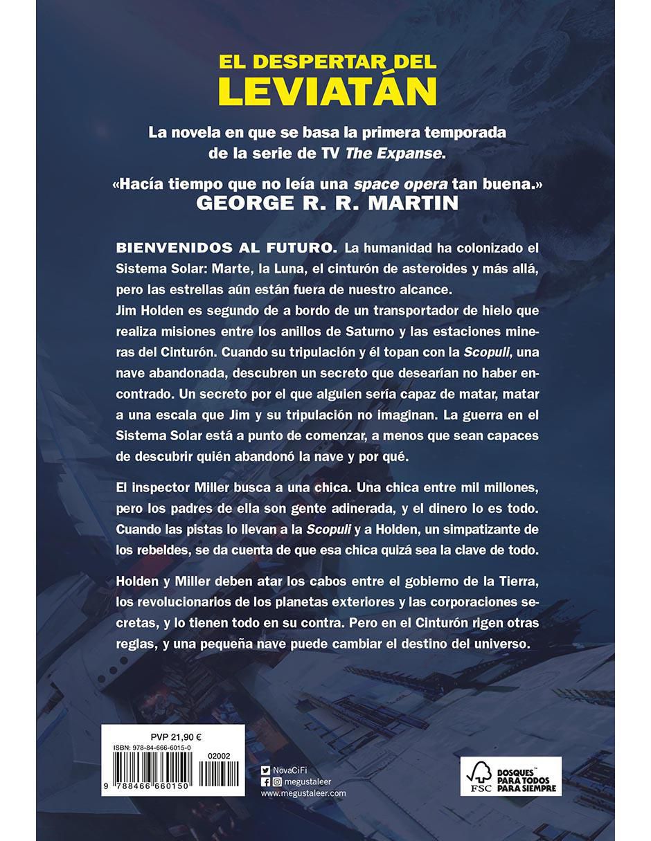 Libro El despertar de Leviatán de James S.A. Corey , Daniel Abrahan y Ty Franck 2