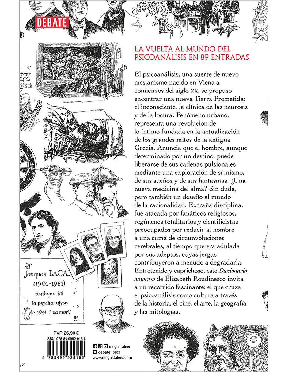 Libro Diccionario amoroso del psicoanálisis de Elisabeth Roudinesco 2