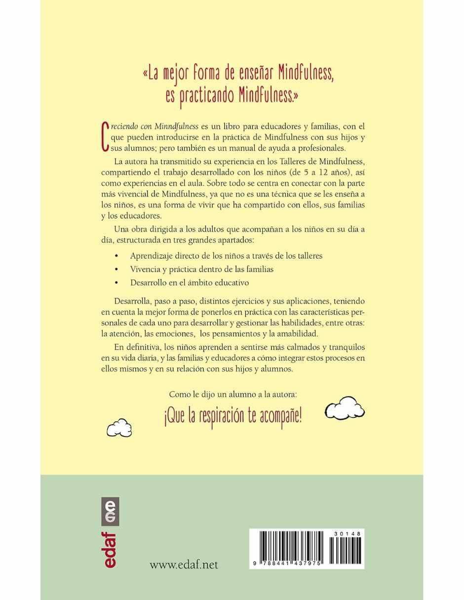 Libro Creciendo con Mindfulness de Mariló Gascón Aguilar