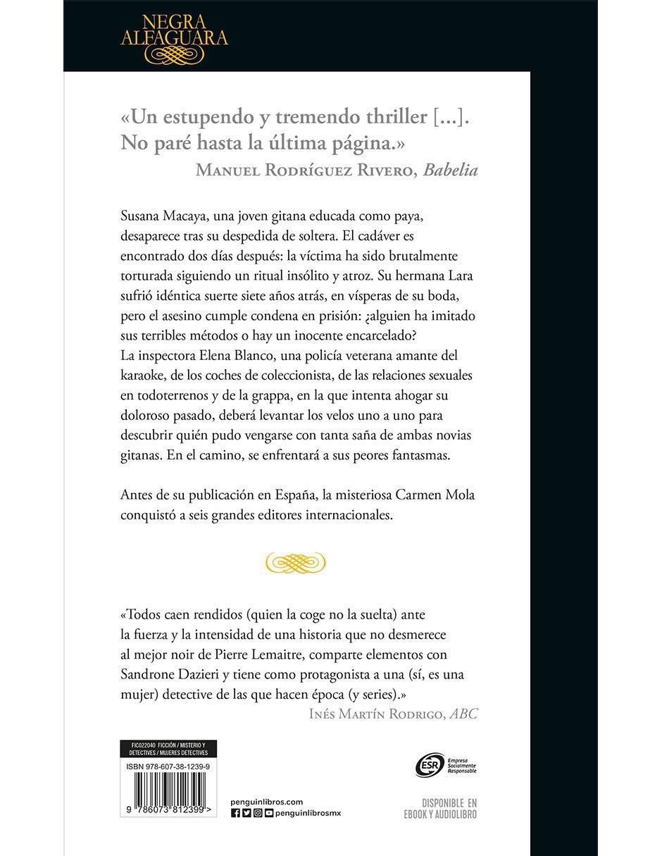 Libro La novia gitana de Mola, Carmen 2