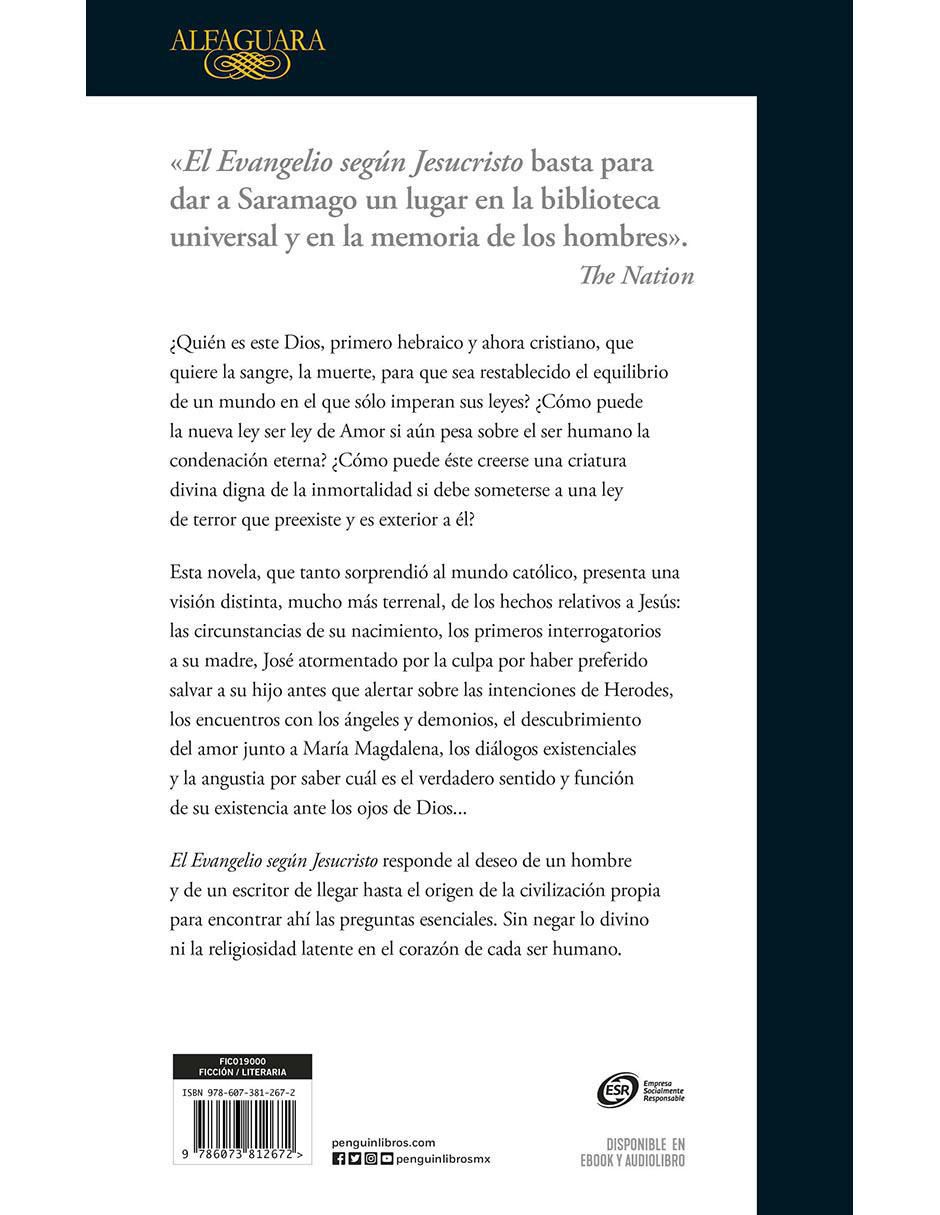 Libro El Evangelio según Jesucristo de José Saramago 2