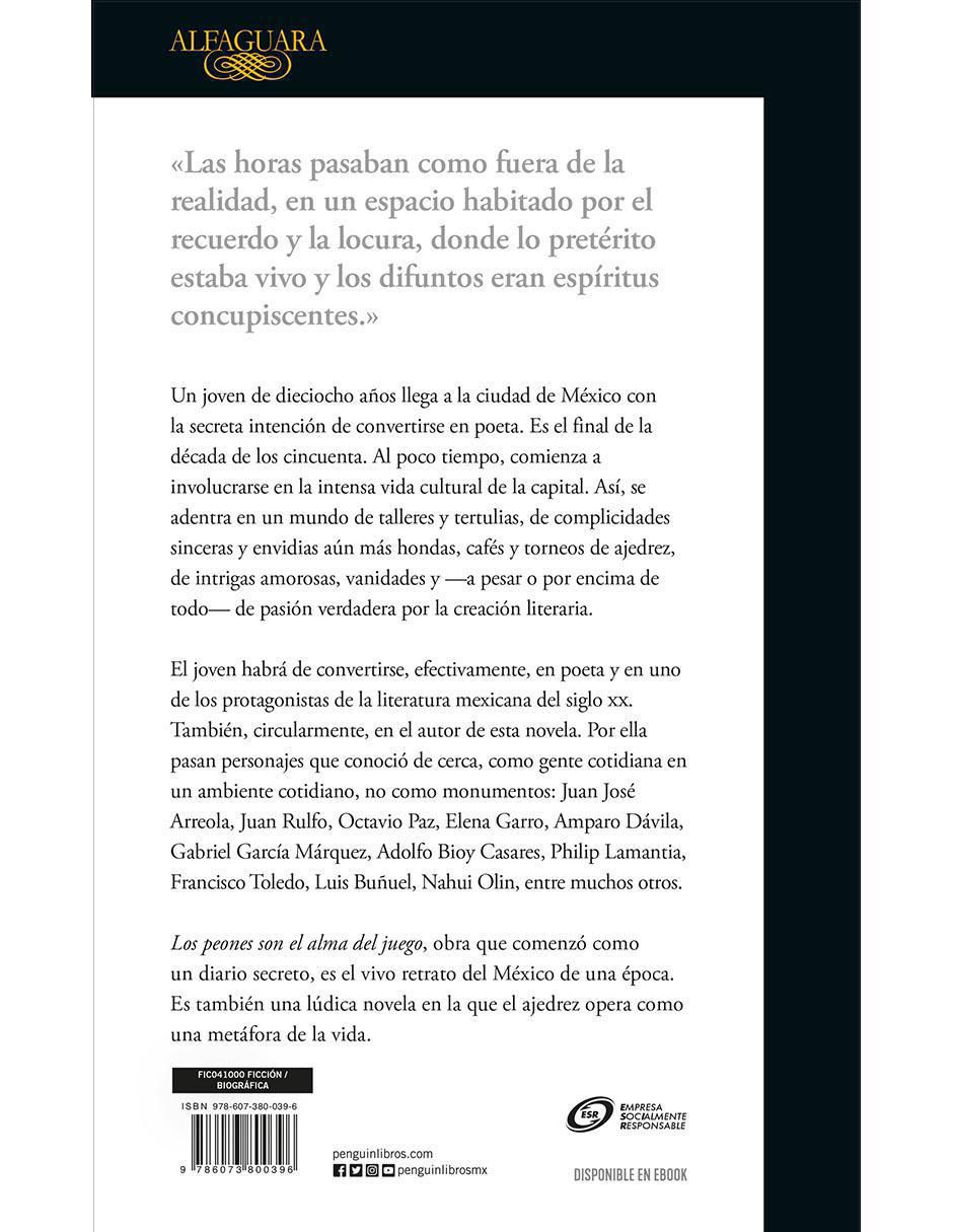 Libro Los peones son el alma del juego de Homero Aridjis 2